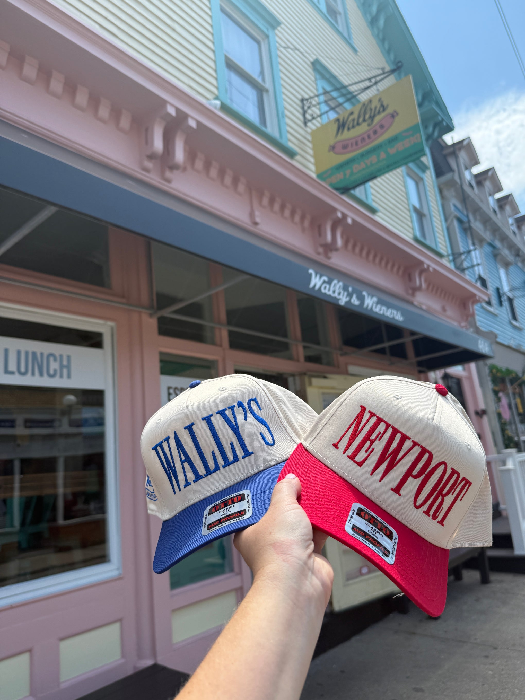 WALLY’S Blue/Tan Hat