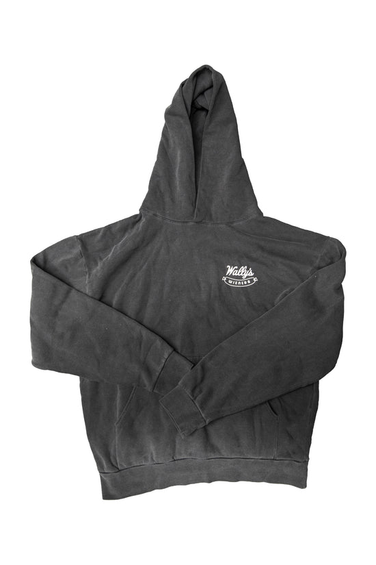 Pigment Black Walking Design Hoodie
