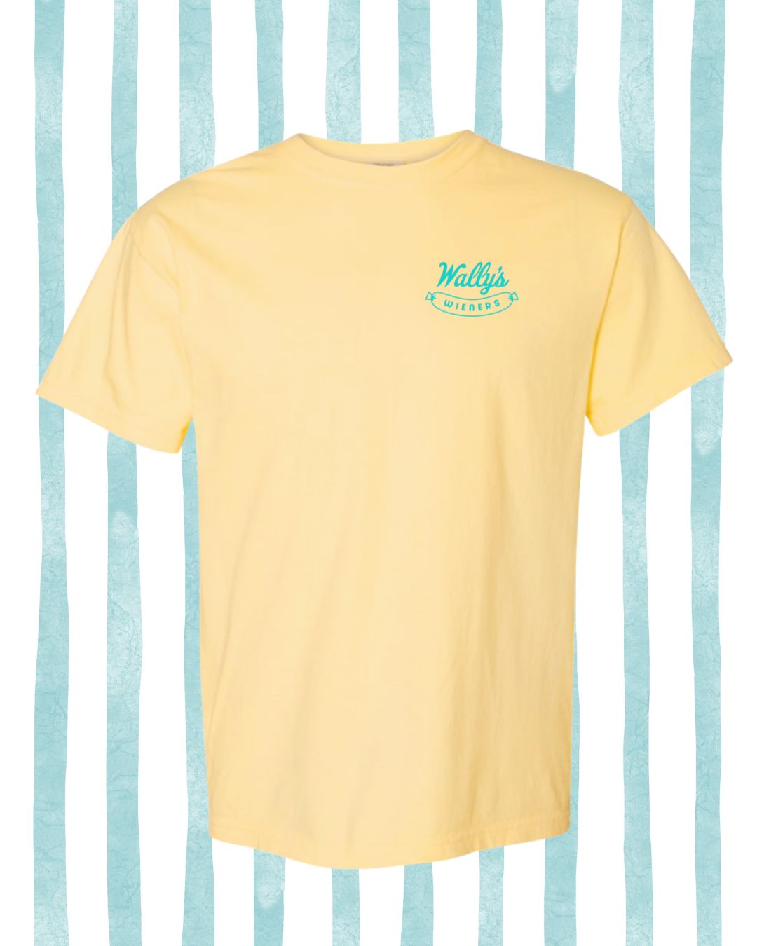 Yellow Hot Dog Summer Shirt