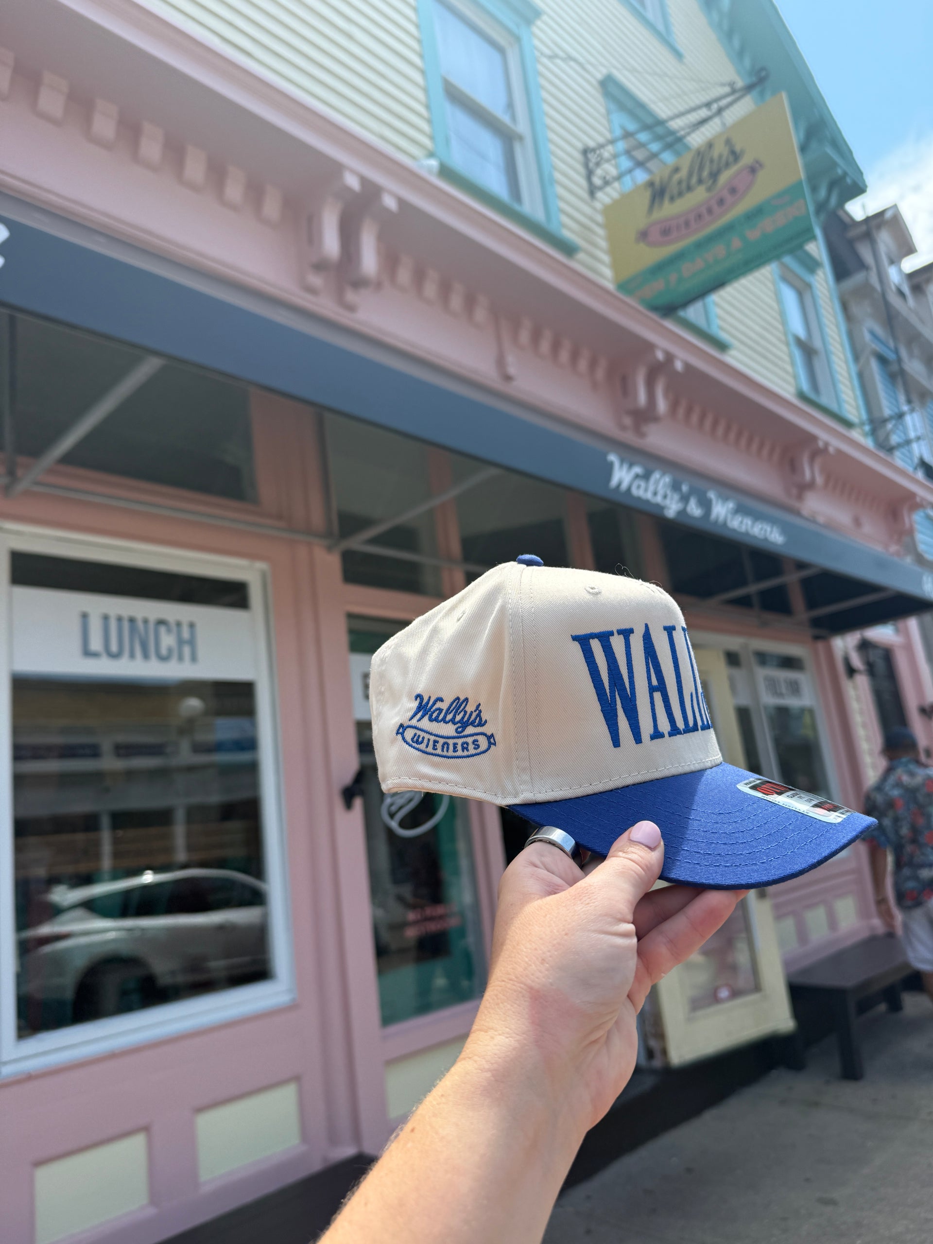 WALLY’S Blue/Tan Hat