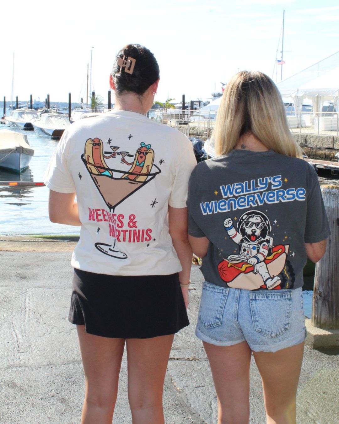 Weenies & Martinis Ivory Shirt