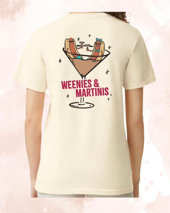 Weenies & Martinis Ivory Shirt