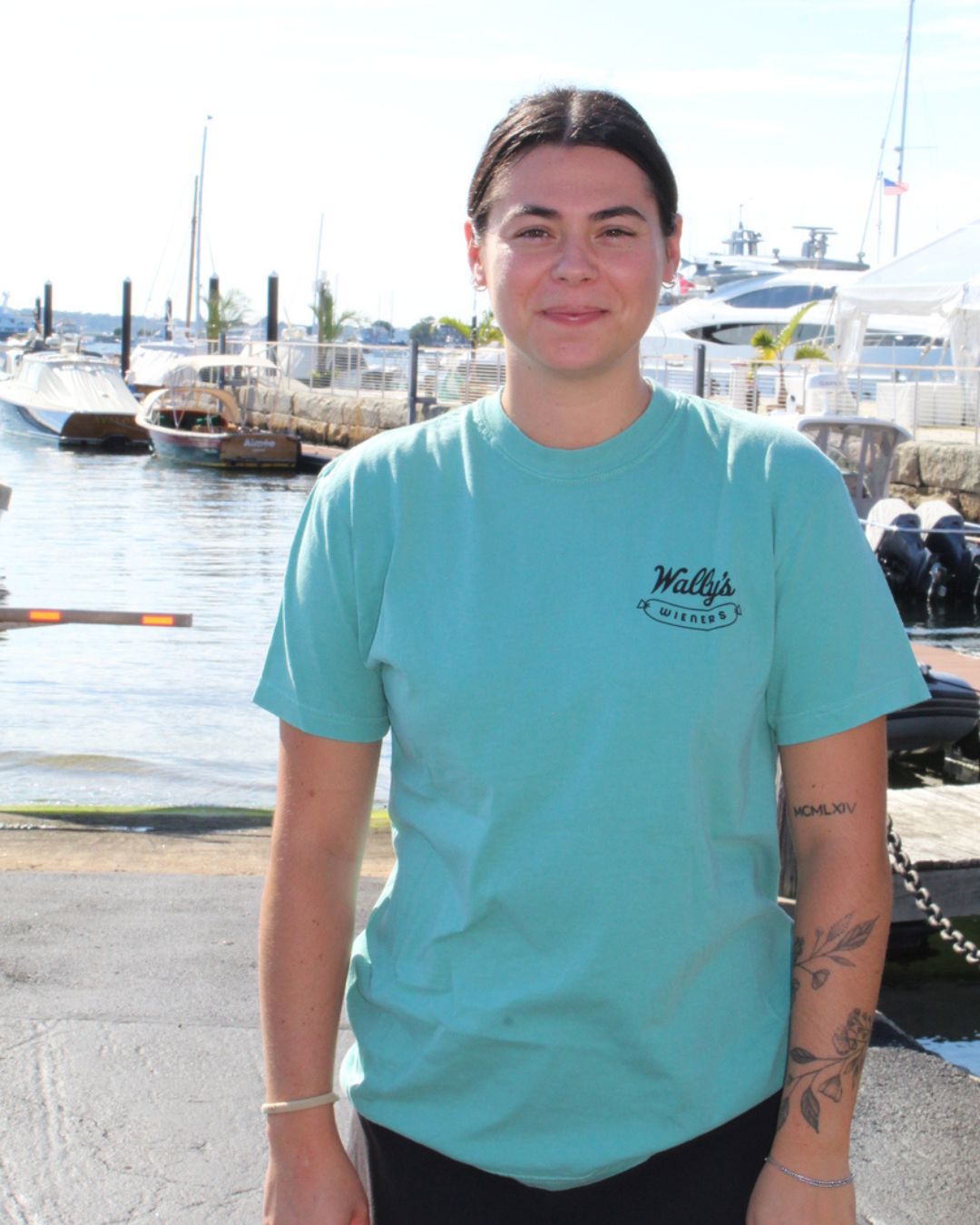 Seafoam Wally Dog Shirt - Newport