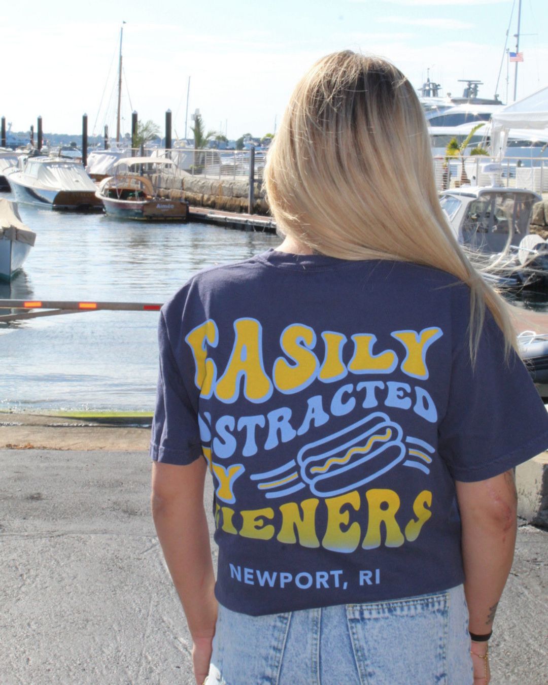 Easily Distracted Shirt - Navy