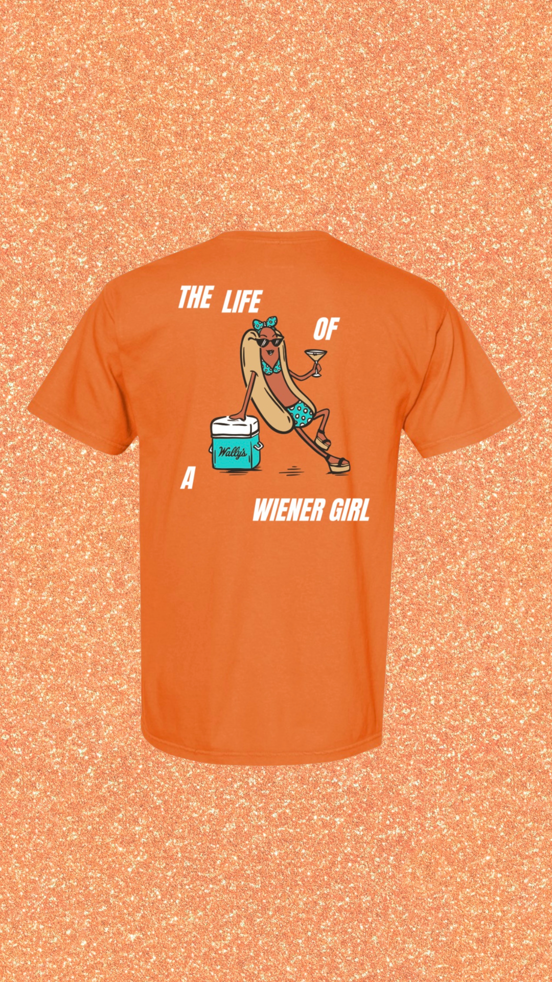 **PREORDER** Orange Wiener Girl Shirt