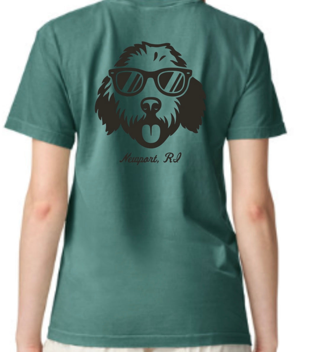 Seafoam Wally Dog Shirt - Newport